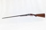 ENGRAVED Belgian 12 Gauge Double Barrel SxS HAMMERLESS Shotgun C&R By The Liege United Arms Co. LTD - 2 of 24
