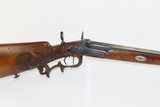 Antique B.I. KUCHENREUTER Percussion German ZIMMERSTUTZEN / PARLOR Rifle Liege Proofed Boy-Sized Single Shot Carnival Gun! - 1 of 18