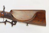 Antique B.I. KUCHENREUTER Percussion German ZIMMERSTUTZEN / PARLOR Rifle Liege Proofed Boy-Sized Single Shot Carnival Gun! - 14 of 18