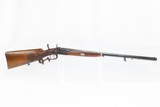 Antique B.I. KUCHENREUTER Percussion German ZIMMERSTUTZEN / PARLOR Rifle Liege Proofed Boy-Sized Single Shot Carnival Gun! - 2 of 18