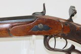 Antique B.I. KUCHENREUTER Percussion German ZIMMERSTUTZEN / PARLOR Rifle Liege Proofed Boy-Sized Single Shot Carnival Gun! - 15 of 18