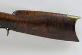 JOHN BARD INDIANA LONG RIFLE Antique .38 Caliber Half Stock PERCUSSION 1860 1860s Percussion Plains Rifle From Brazil, IN! - 16 of 18
