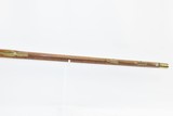 Circa 1800 ANTIQUE Full-Stock Pennsylvania Smoothbore LONG RIFLE 56 Caliber Originally Flintlock with Maple Stock - 8 of 17