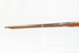 Circa 1800 ANTIQUE Full-Stock Pennsylvania Smoothbore LONG RIFLE 56 Caliber Originally Flintlock with Maple Stock - 15 of 17