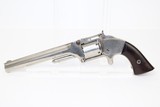 RARE, EARLY Antique S&W No. 2 “Old Army” Revolver - 2 of 12