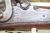 BRASS BARREL Antique Smoothbore LONG RIFLE w ASHMORE & SON Lock .65 Caliber Unique c1840s Kentucky Musket - 6 of 20