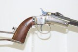 LONG-BARRELED J. STEVENS ARMS Company New Model Number 40 POCKET RIFLE C&R Single Shot with Matching Number Shoulder Stock! - 16 of 17
