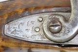 Antique JOSIAH B. LONG Percussion UNION COUNTY, Pennsylvania LONG RIFLE Beautiful Maple Stock! - 6 of 18