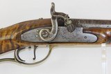 Antique JOSIAH B. LONG Percussion UNION COUNTY, Pennsylvania LONG RIFLE Beautiful Maple Stock! - 4 of 18