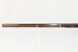 CHARLES PRETZSCH Antique HALF STOCK LONG RIFLE with RIDDLE Lock Mid-1800s POSEY COUNTY, INDIANA MADE Long Rifle! - 15 of 15