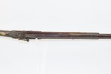 Rare BRASS GOLCHER LOCK Antique .38 Cal Half Stock PERCUSSION LONG RIFLE Pennsylvania Rifle with GOLCHER Lock! - 13 of 20