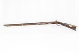 Rare BRASS GOLCHER LOCK Antique .38 Cal Half Stock PERCUSSION LONG RIFLE Pennsylvania Rifle with GOLCHER Lock! - 15 of 20