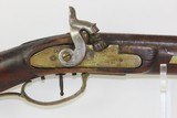 Rare BRASS GOLCHER LOCK Antique .38 Cal Half Stock PERCUSSION LONG RIFLE Pennsylvania Rifle with GOLCHER Lock! - 4 of 20