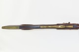 Rare BRASS GOLCHER LOCK Antique .38 Cal Half Stock PERCUSSION LONG RIFLE Pennsylvania Rifle with GOLCHER Lock! - 9 of 20