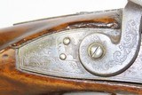 INDIANAPOLIS LONG RIFLE by BECK with VAJEN Lock & WILT Barrel! Rare Rifle from INDIANAPOLIS, IN & DAYTON, OH! - 7 of 20