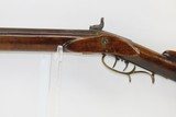INDIANAPOLIS LONG RIFLE by BECK with VAJEN Lock & WILT Barrel! Rare Rifle from INDIANAPOLIS, IN & DAYTON, OH! - 17 of 20