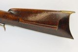 INDIANAPOLIS LONG RIFLE by BECK with VAJEN Lock & WILT Barrel! Rare Rifle from INDIANAPOLIS, IN & DAYTON, OH! - 16 of 20