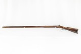 INDIANAPOLIS LONG RIFLE by BECK with VAJEN Lock & WILT Barrel! Rare Rifle from INDIANAPOLIS, IN & DAYTON, OH! - 15 of 20