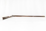 INDIANAPOLIS LONG RIFLE by BECK with VAJEN Lock & WILT Barrel! Rare Rifle from INDIANAPOLIS, IN & DAYTON, OH! - 1 of 20