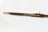 INDIANAPOLIS LONG RIFLE by BECK with VAJEN Lock & WILT Barrel! Rare Rifle from INDIANAPOLIS, IN & DAYTON, OH! - 8 of 20