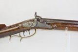 INDIANAPOLIS LONG RIFLE by BECK with VAJEN Lock & WILT Barrel! Rare Rifle from INDIANAPOLIS, IN & DAYTON, OH! - 4 of 20