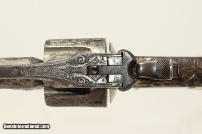 LETTERED, ENGRAVED S&W No. 3 .44 RUSSIAN Revolver Sent to Hartley & Graham, Engraved w Pearl Grips! - Image 4 of 19