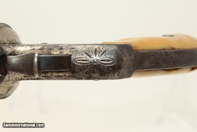 LETTERED, ENGRAVED S&W No. 3 .44 RUSSIAN Revolver Sent to Hartley & Graham, Engraved w Pearl Grips! - Image 12 of 19