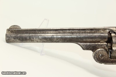 LETTERED, ENGRAVED S&W No. 3 .44 RUSSIAN Revolver Sent to Hartley & Graham, Engraved w Pearl Grips! - Image 3 of 19