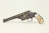 LETTERED, ENGRAVED S&W No. 3 .44 RUSSIAN Revolver Sent to Hartley & Graham, Engraved w Pearl Grips! - 17 of 20