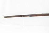 Antique “POOR BOY” Half-Stock .47 Caliber Percussion American LONG RIFLE Kentucky Style Long Rifle with GOLCHER LOCK and DOUBLE SET TRIGGER! - 17 of 19