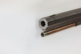 BACK ACTION Half Stock .475 Caliber PERCUSSION American LONG RIFLE Kentucky Style Long Rifle with CONSTABLE Marked Lock! - 17 of 18