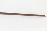 BACK ACTION Half Stock .475 Caliber PERCUSSION American LONG RIFLE Kentucky Style Long Rifle with CONSTABLE Marked Lock! - 9 of 18