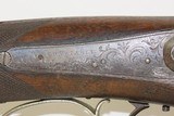 BACK ACTION Half Stock .475 Caliber PERCUSSION American LONG RIFLE Kentucky Style Long Rifle with CONSTABLE Marked Lock! - 6 of 18