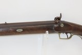 BACK ACTION Half Stock .475 Caliber PERCUSSION American LONG RIFLE Kentucky Style Long Rifle with CONSTABLE Marked Lock! - 15 of 18
