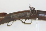 BACK ACTION Half Stock .475 Caliber PERCUSSION American LONG RIFLE Kentucky Style Long Rifle with CONSTABLE Marked Lock! - 4 of 18