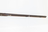 BACK ACTION Half Stock .475 Caliber PERCUSSION American LONG RIFLE Kentucky Style Long Rifle with CONSTABLE Marked Lock! - 5 of 18