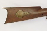 Antique J. &W. H. MOLL Half-Stock .40 Caliber Percussion American LONG RIFLE Allentown, Pennsylvania Made Long Rifle! - 2 of 16