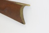 Antique J. &W. H. MOLL Half-Stock .40 Caliber Percussion American LONG RIFLE Allentown, Pennsylvania Made Long Rifle! - 15 of 16