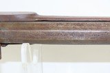 Antique J. &W. H. MOLL Half-Stock .40 Caliber Percussion American LONG RIFLE Allentown, Pennsylvania Made Long Rifle! - 7 of 16