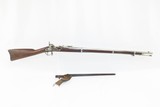 INDIAN WARS Antique SPRINGFIELD Model 1868 Breech Loading TRAPDOOR Rifle
1863 Dated Lock & 1870 Dated Breech with BAYONET! - 1 of 23