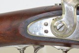 INDIAN WARS Antique SPRINGFIELD Model 1868 Breech Loading TRAPDOOR Rifle
1863 Dated Lock & 1870 Dated Breech with BAYONET! - 6 of 23