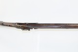 ANTIQUE Percussion Full-Stock KENTUCKY STYLE American LONG RIFLE With Maple Stripe Stock Made Circa 1850s - 10 of 18