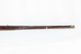ANTIQUE Percussion Full-Stock KENTUCKY STYLE American LONG RIFLE With Maple Stripe Stock Made Circa 1850s - 5 of 18