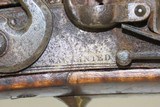 STRIPED MAPLE Antique FLINTLOCK KENTUCKY American Smoothbore LONG RIFLE With German Silver Animal Décor and in .53 Cal! - 6 of 19