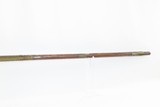STRIPED MAPLE Antique FLINTLOCK KENTUCKY American Smoothbore LONG RIFLE With German Silver Animal Décor and in .53 Cal! - 10 of 19