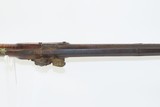 STRIPED MAPLE Antique FLINTLOCK KENTUCKY American Smoothbore LONG RIFLE With German Silver Animal Décor and in .53 Cal! - 12 of 19