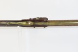 STRIPED MAPLE Antique FLINTLOCK KENTUCKY American Smoothbore LONG RIFLE With German Silver Animal Décor and in .53 Cal! - 9 of 19