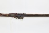 FLINTLOCK Full-Stock KENTUCKY STYLE American LONG RIFLE With Beautiful Maple Stripe Stock Smoothbore Rifle! - 11 of 19
