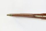 C.F. Muller AMERICAN Antique .45 Caliber Half Stock PERCUSSION LONG RIFLE Kentucky Style Long Rifle with Henry Parker Warranted Lock! - 12 of 20