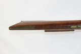C.F. Muller AMERICAN Antique .45 Caliber Half Stock PERCUSSION LONG RIFLE Kentucky Style Long Rifle with Henry Parker Warranted Lock! - 8 of 20